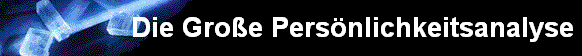  Die Gro�e Pers�nlichkeitsanalyse 